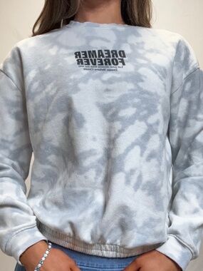 H&M tie dye crew neck